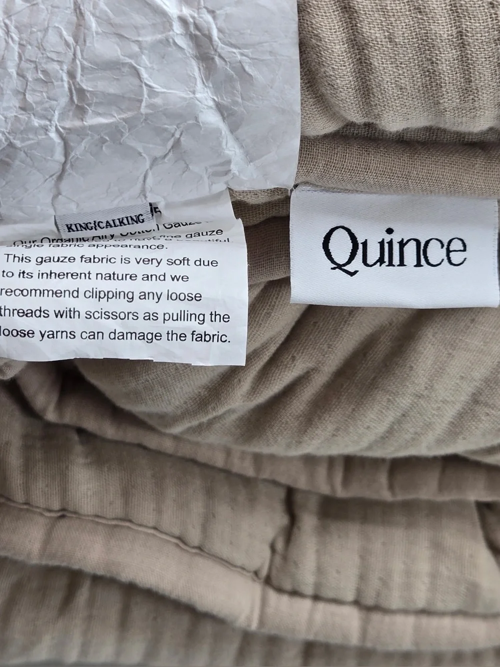 Quince includes king